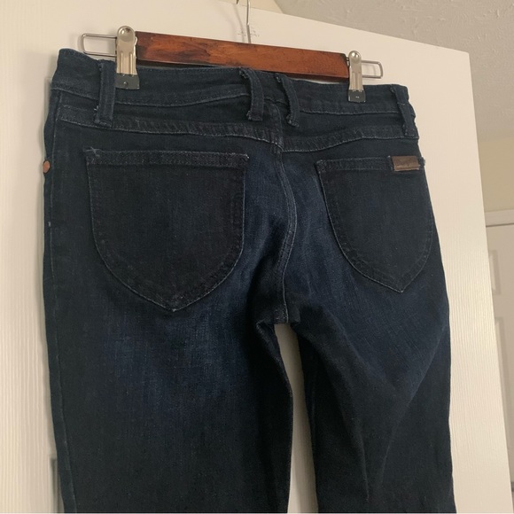Wrangler Dark Wash Skinny Leg Jeans - Picture 8 of 9